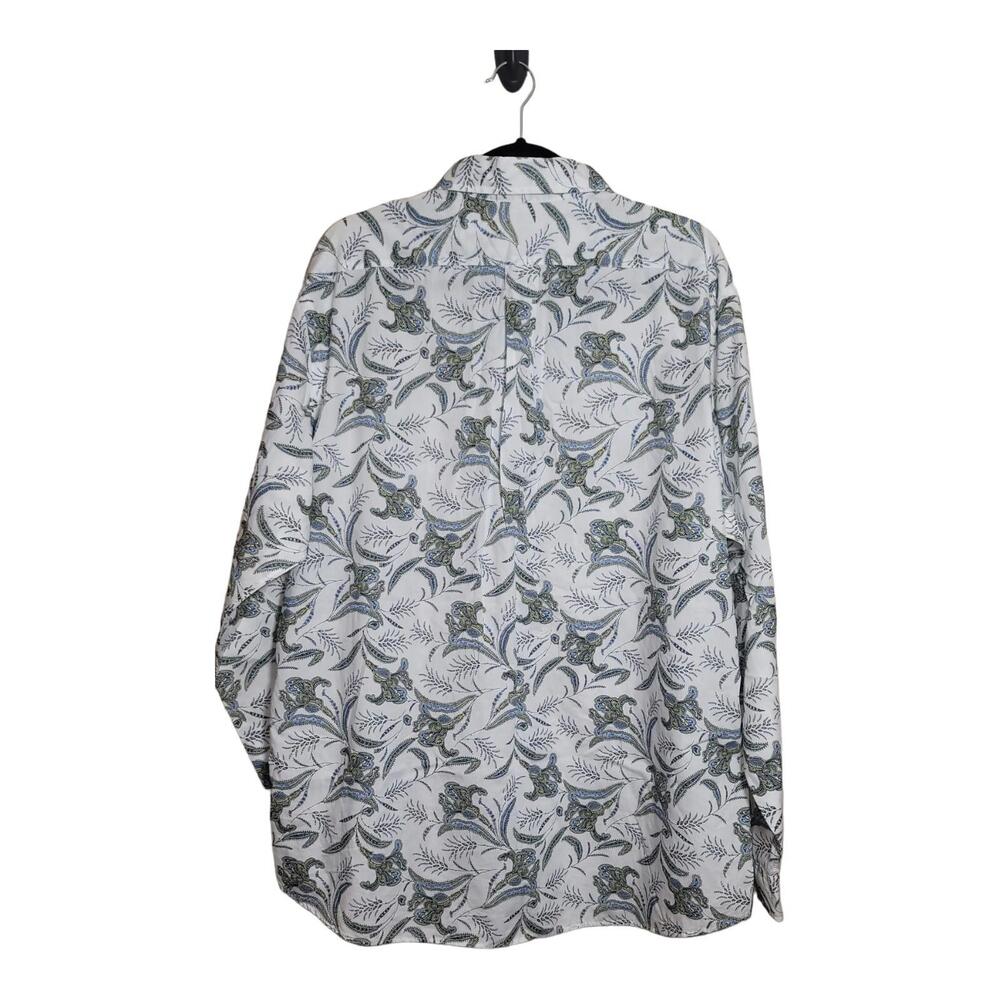 NWT Cremieux Men's XL Shirt Dressy Casual Button‎ Down Lightweight Floral - Picture 2 of 4